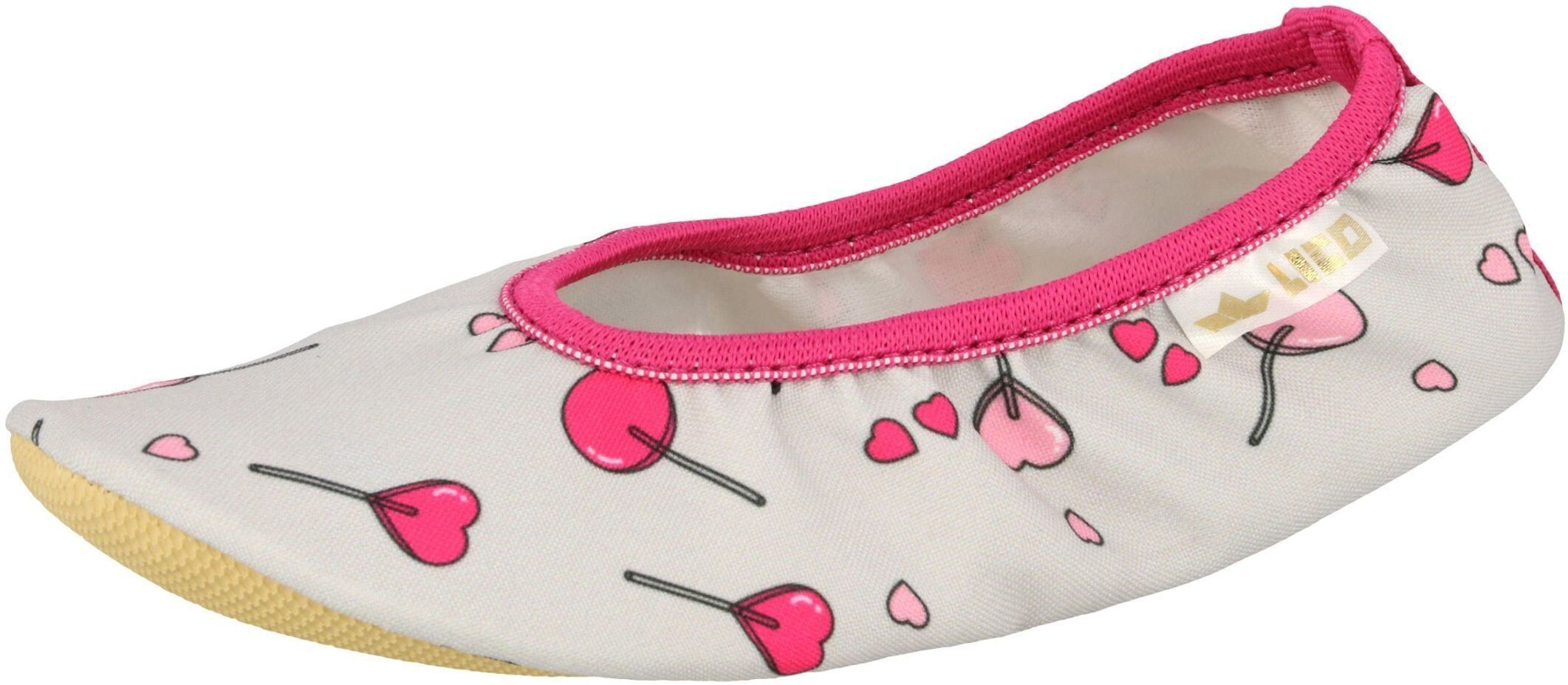 Gymnastikschuh LICO "Gymnastikschuh G1", Mädchen, Gr. 31, grau, Leder, Schuhe Gymnastikschuh grau 31