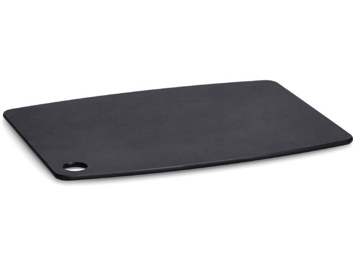Schneidebrett ZELLER PRESENT Eco , schwarz, B:27,5cm H:0,6cm L:37cm, Holzfaserlaminat, Schneidebretter, Schneidebrett, Modernes Schneidebrett