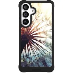 Nivocase Hülle für Samsung Galaxy S26+ Stossfeste Handyhülle NIVOmax Case Schwarz Blumen Fotografie (Samsung Galaxy S26+), Smartphone Hülle, Schwarz