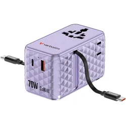 Verbatim, Reiseadapter, Charge 'n' Travel 70W 2C