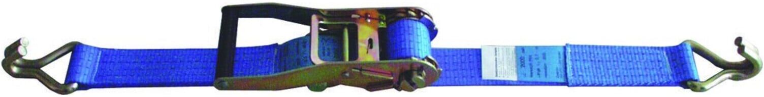 Ratschen-Zurrgurt 2-tlg B 50 mm, L 6 m Zugkraft 2500/5000daN ; Hangzhou (RZ-50-6-2-2500-RP)