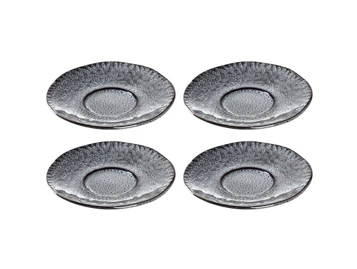 Untertassen-Set Leonardo anthrazit Keramik D 15 cm 4 Stk - Untertassen-Set