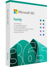 Microsoft Office 365 Family 6 Benutzer 1 Jahr Max. 2 Stück Pro Kunde ESD Download (6GQ-00092)