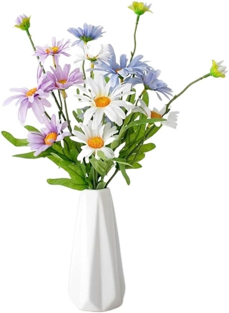 Multicolor Kunstbloemen Boeket voor Decoratie - Realistisch Zicht - 25 x 30 cm