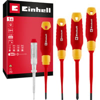 Elektriker-Schraubendreher-Set VDE, 5-teilig rot/gelb