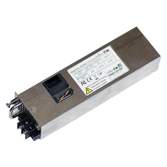 MikroTik PW48V-12V150W - Stromversorgung Hot-Plug (Plug-In-Modul) (150 W) (PW48V-12V150W)