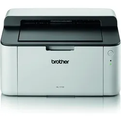 Brother HL-1110 (Laser, Schwarz-Weiss), Drucker, Weiss, Schwarz