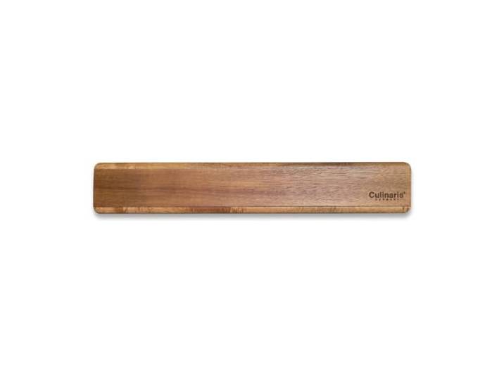 Magnet-Messerleiste aus hochwertigen Holz im Zeitlosem, Stylischem Design Länge 40 cm Inkl Montagematerial (ohne Messer geliefert) Culinaris (Akazienholz)