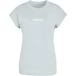 ADIDAS Damen Shirt Essentials Linear, Größe XS in Grau Grau