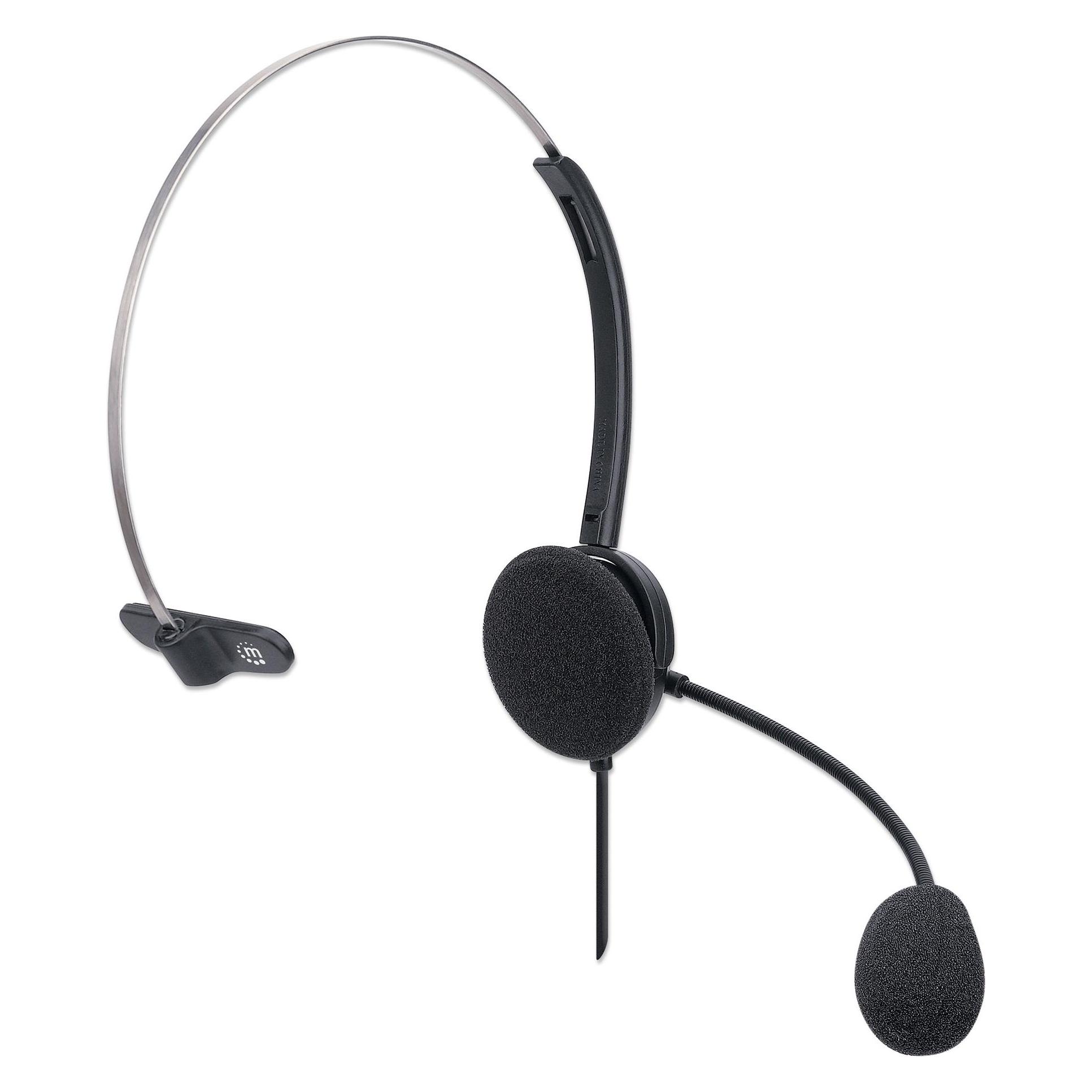 Manhattan Mono USB-Headset (Kabelgebunden, USB-A) (179867)