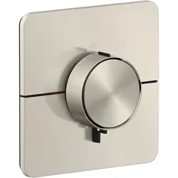 hansgrohe AXOR ShowerSelect ID Thermostat, Highflow, Unterputz, softsquare, 36775800, Farbe: Edelstahl-Optik