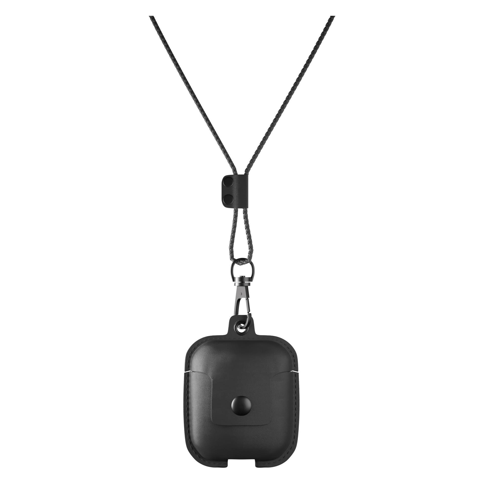 Woodcessories AirCase (Ladecase Hülle) (Woodcessories AirCase Schwarz für Apple AirPods)