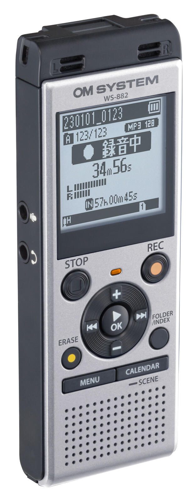 OM SYSTEM WS-882 digitales Diktiergerät 4 GB V420330SE000