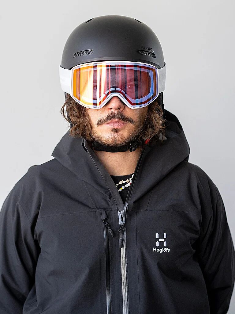 ALPINA Skibrille Venet M V weiss B