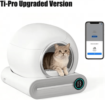 Inspire Curations Tonepie SmartClean 65L Automatic Self Cleaning Cat Litter Box new Ti pro Max