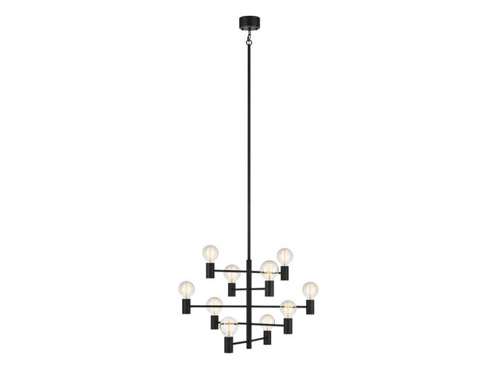 Markslöjd Kronleuchter, Schwarz, Metall, oval, 69x48.7x69 cm, CE, Lampen & Leuchten, Innenbeleuchtung, Hängeleuchten, Kronleuchter