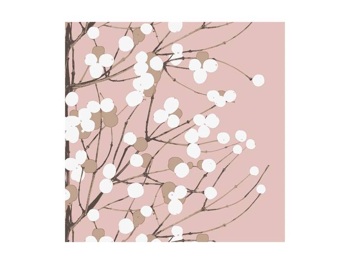 Marimekko Serviette Lumimarja 33x33 cm Lot de 20 Rose