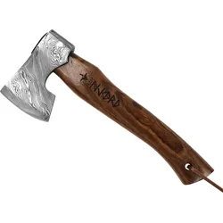 Njord Skade Damast klein Campingaxt - STK - mehrfarbig