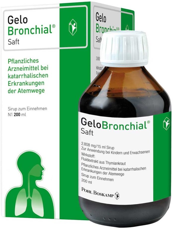 GeloBronchial-Saft pflanzlicher Hustensaft 200ml