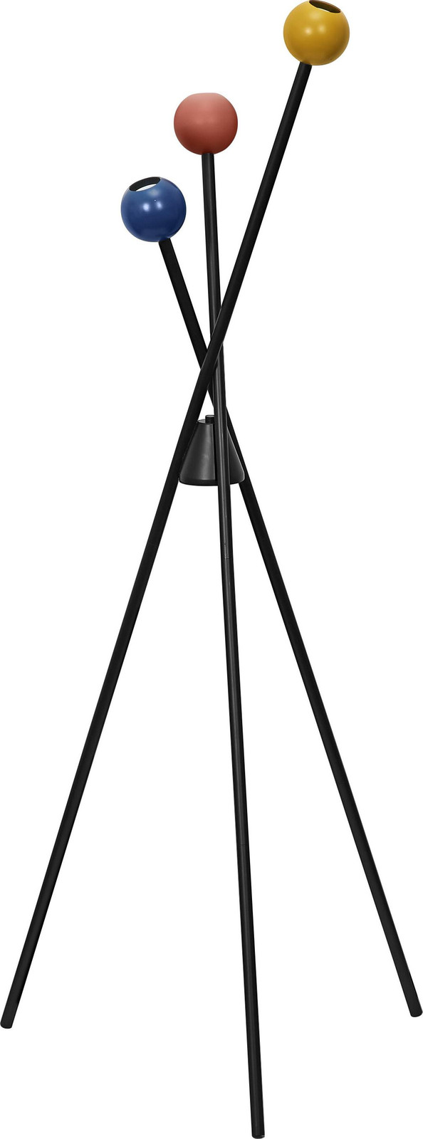 Osram Decor Bubble vloerlamp, meerkleurig, 3x E27, metaal