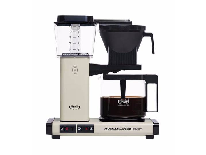 Moccamaster KBG Select - off-white Filterkaffeemaschine – creamy white