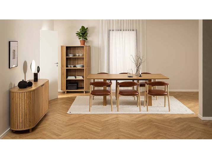 Esstisch 210 x 75 x 100cm Holz