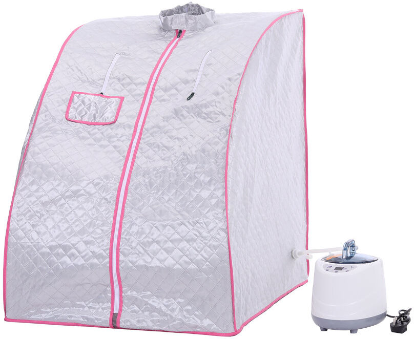 Belfry Bathroom 1 - Person Traditional Steam Sauna Silver 1