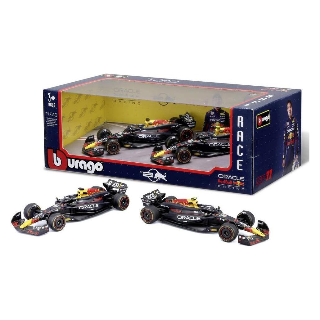 Bburago F1 RedBull RB20 '24 2er-Set 1:43 Modellauto (18-38173)