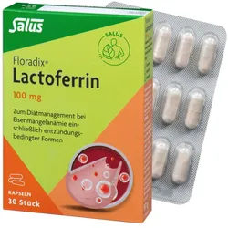 Salus Floradix Lactoferrin 100 mg 30 St Kapseln