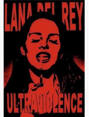 Inspire Essentials Lana Del Rey Aesthetic Canvas Poster Vintage Music Album Wall Art Decor 21 l