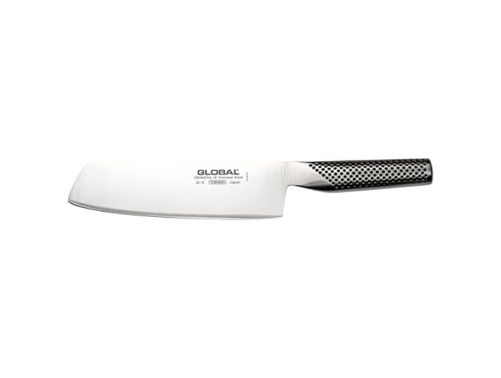 GLOBAL G-5 Gemüsemesser (Nakirimesser) – 18 cm – Japanisches Profi-Gemüsemesser aus Cromova 18 Edelstahl