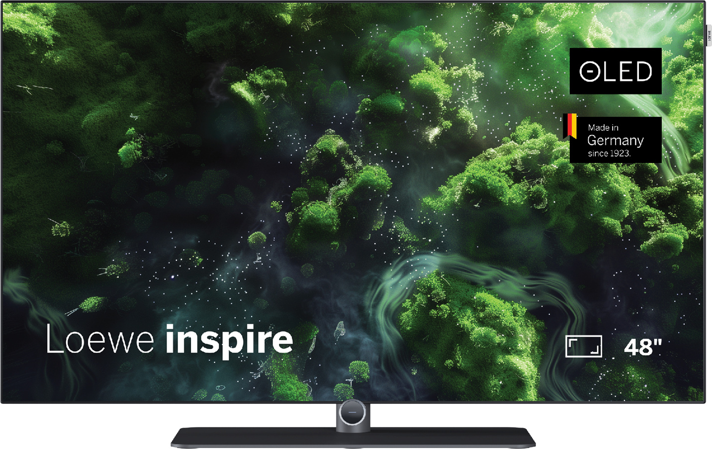 Loewe Inspire 48 dr+ Fernseher, 55 Zoll, Germany, Ultra HD OLED, HDR, Dolby Vision, HDR10, Dolby Atmos, Smart TV, DR+ Festplatte, DTS Play-Fi