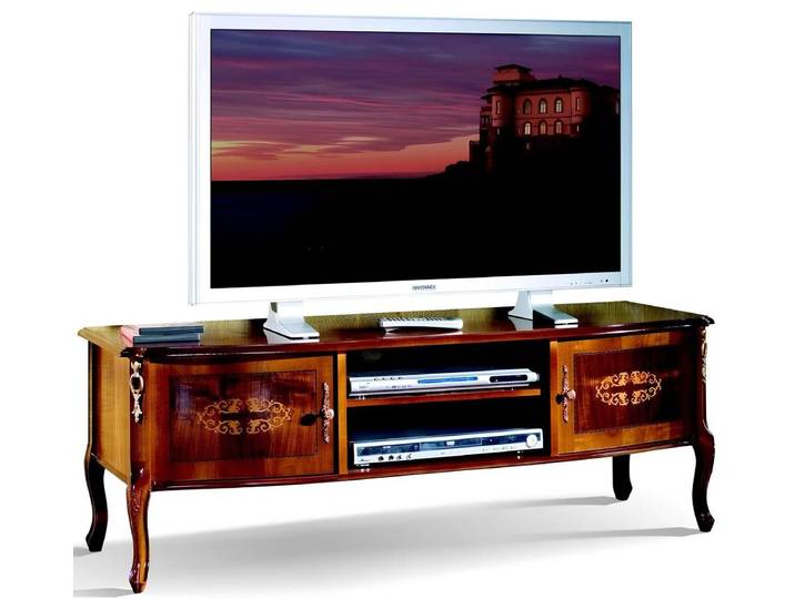 JVmoebel TV-Schrank Barocke Holz-Kommode mit feinen Details im Rokoko-Design (1er Set) Made in Europa