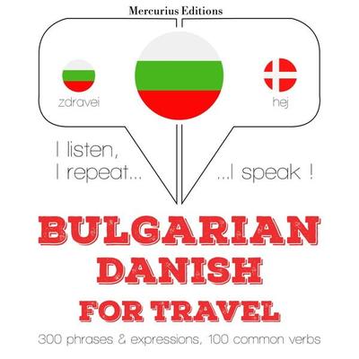 Travel words and phrases in Danish - JM Gardner, Audio, 9782821145696