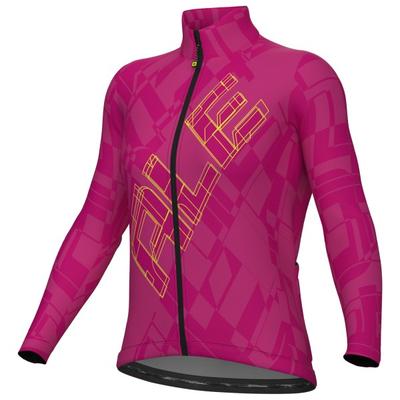 Alé - Women's Pragma Schema L/S Jersey - Radtrikot Gr XL lila/rosa