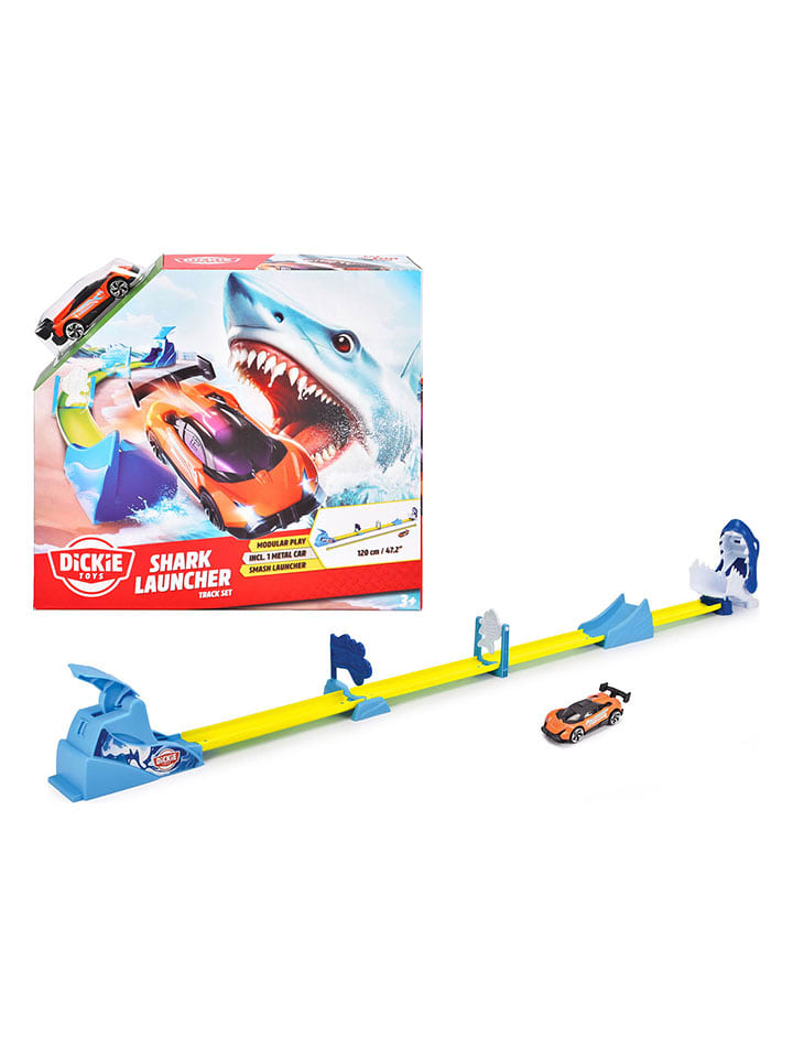 Dickie Toys Autorennbahn ''Shark Launcher Track'' - ab 3 Jahren - onesize