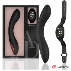 Anne's Desire, Vibrator, Curve G-Spot Wireless Technology Watchme Black/Gold