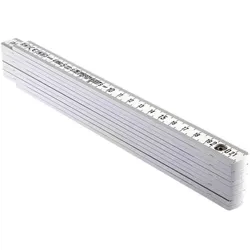 Facom, Längenmesswerkzeug, Kunststoff Zollstock, Metrisch, 2m x 16mm Faltbar (2 m)