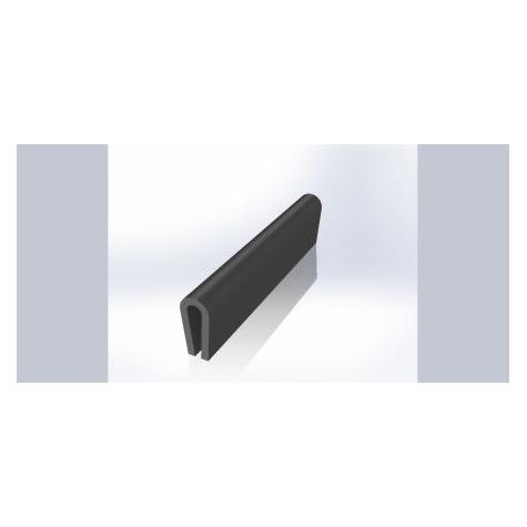RS PRO EPDM Edge Protector 13mm x 6mm (Indoor, Outdoor) (1752574)