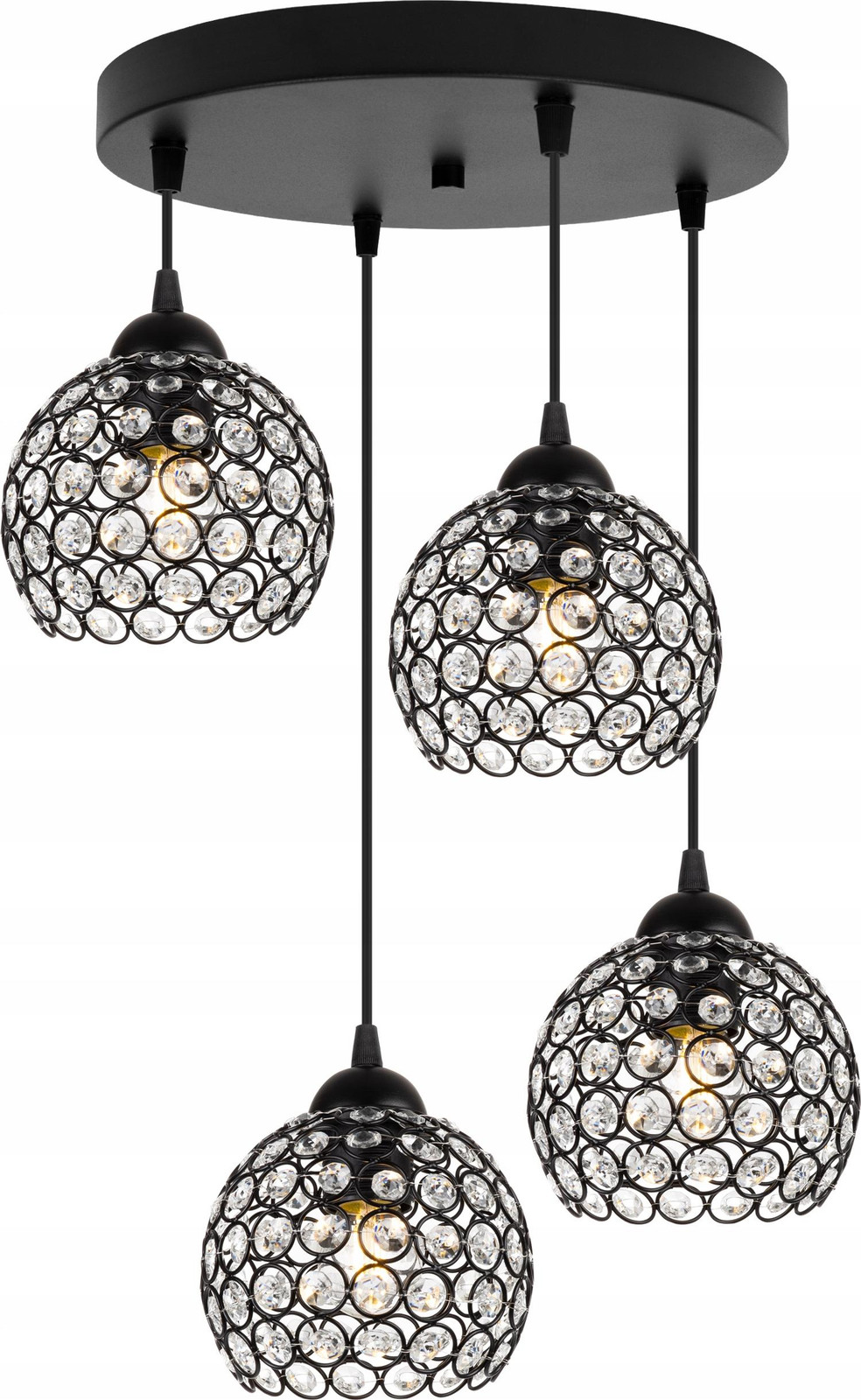 LightHome Kristallen Hanglamp Kandelaber Plafondlamp