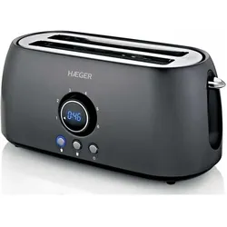 Haeger TO-14D.013A, Toaster, Schwarz
