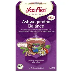 Yogi Tea - Ashwagandha Balance Bio Kräutertee 17X2,0 g
