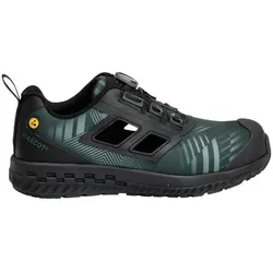 MASCOT Sicherheitssandale S1PL Weite 10 Waldgrün / Schwarz 44 - F0651-704-3409-1044 - Waldgrün / Schwarz