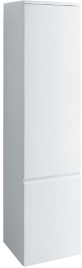 LAUFEN Pro s Hochschrank H4831220954801 165x35x33,5cm, Graphit, 4 Glasböden, 1 Tür rechts