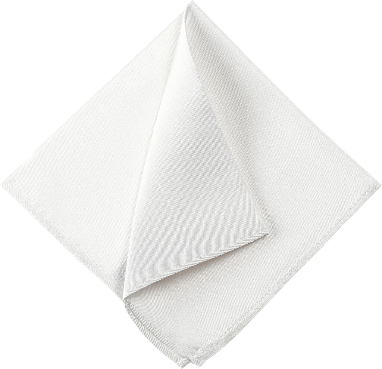 Einstecktuch MONTI "TILO", Herren, weiss (weiß), Seide, Modetücher Einstecktuch, aus reiner Seide – handrolliert & festlich elegant weiß Einheitsgröße