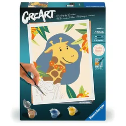 Ravensburger CreArt - Malen nach Zahlen 23903 - Hallo Giraffe - Erwachsene ab 12 Jahren