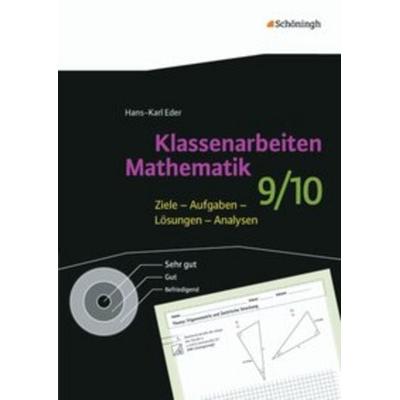 Klassenarbeiten Mathematik, Taschenbuch von Hans-Karl Eder, Schöningh Verlag in Westermann Bildungsmedien, 978-3-14-037014-1