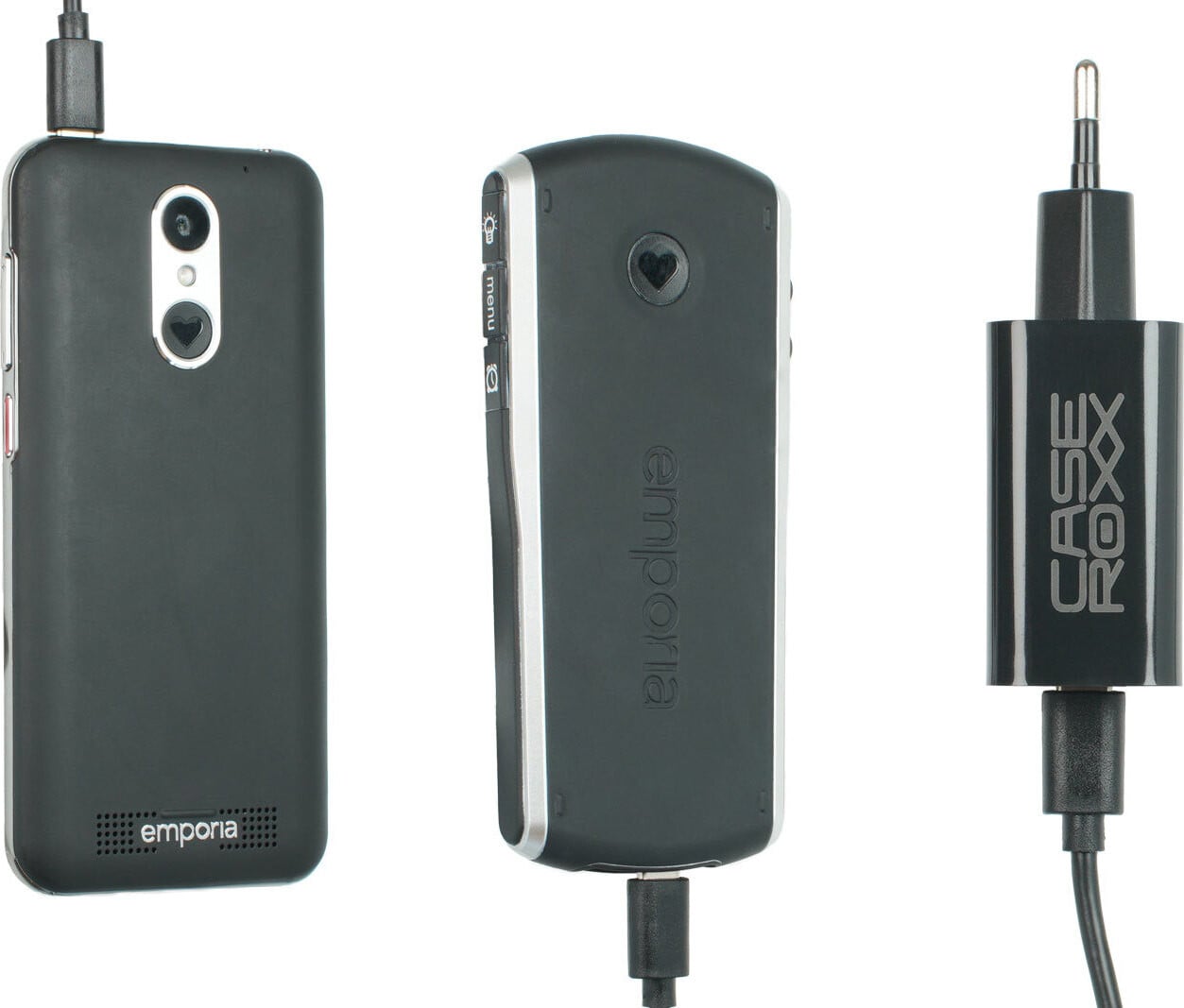Caseroxx Emporia smartphone-oplader en -kabel