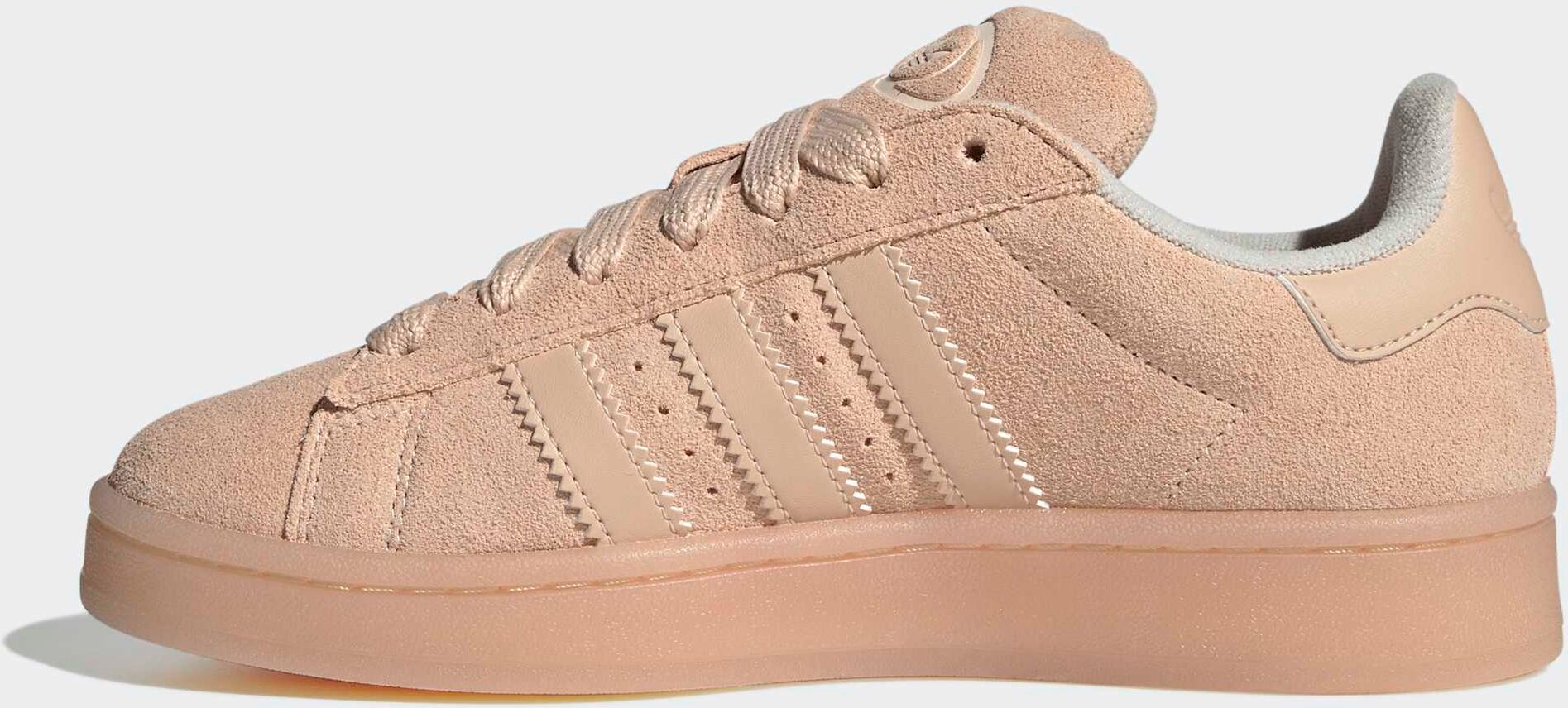 Sneaker ADIDAS ORIGINALS "CAMPUS 00S", Damen, Gr. 43, rosa (halo blush, halo blush, orbit grau), Leder, Synthetik, Schuhe Sneaker halo blush, halo blush, orbit grau 43
