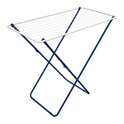 Gimi Plast Floor Wäscheleine Blau, Weiss (14611)